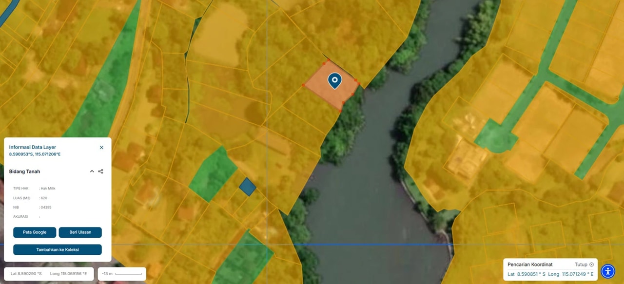 YEH GANGGA, 620m² Riverfront Land