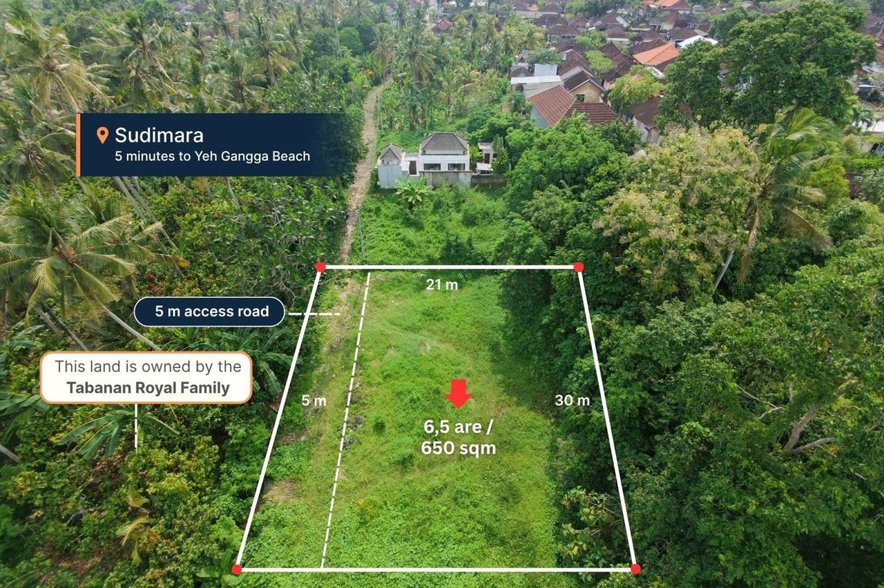 RARE FREEHOLD - 650 sqm Land Jungle View