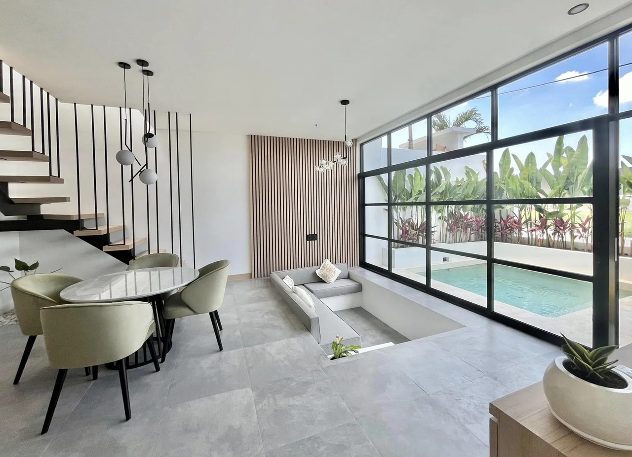 2BR Modern Villa w/ Rice Field Views