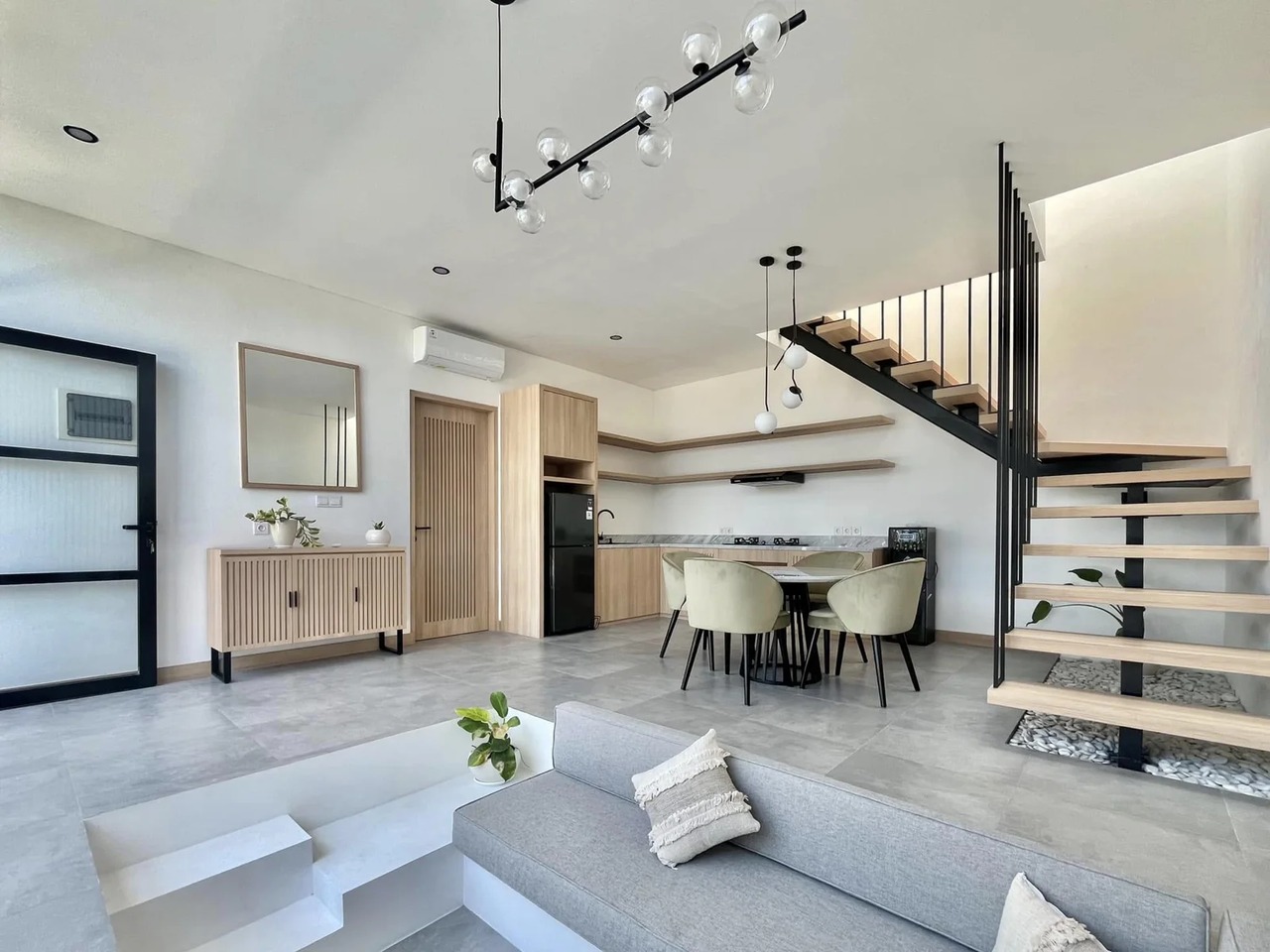 2BR Modern Villa w/ Rice Field Views