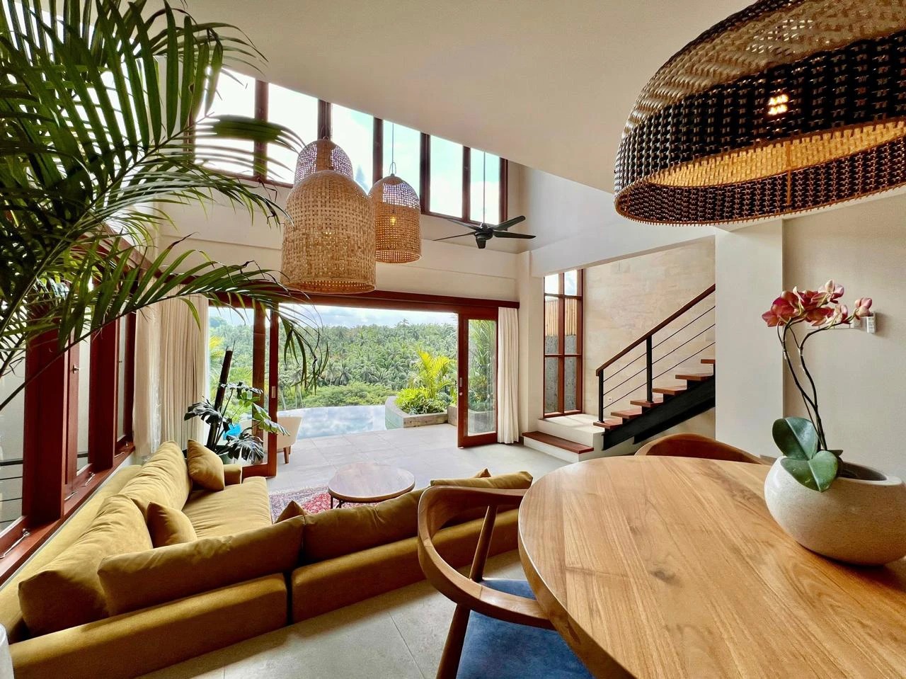 Exclusive 1BR Valley-View Villa w/ Ayung