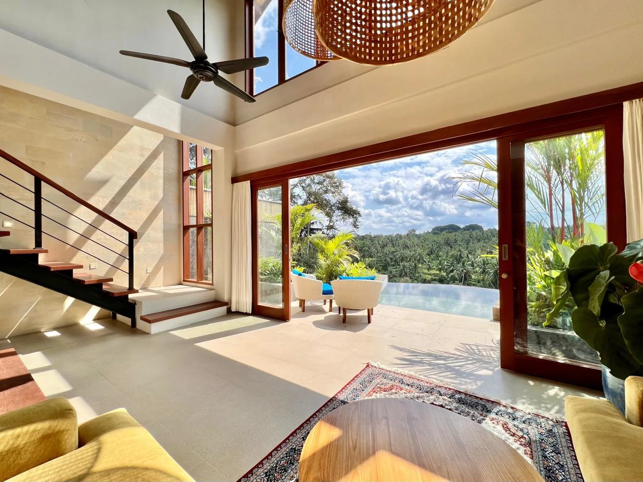 Exclusive 1BR Valley-View Villa w/ Ayung