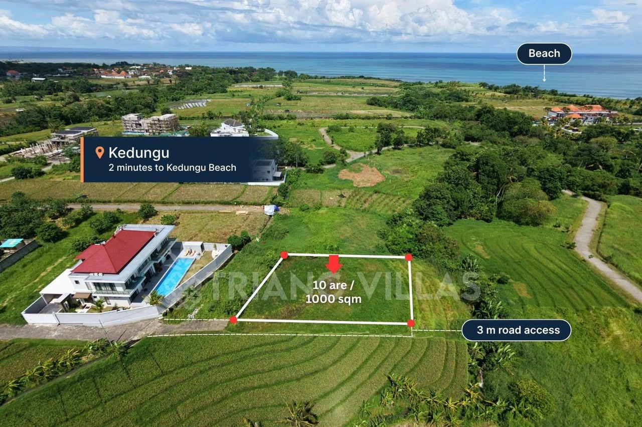 Splittable 10-Are Land For Leasehold