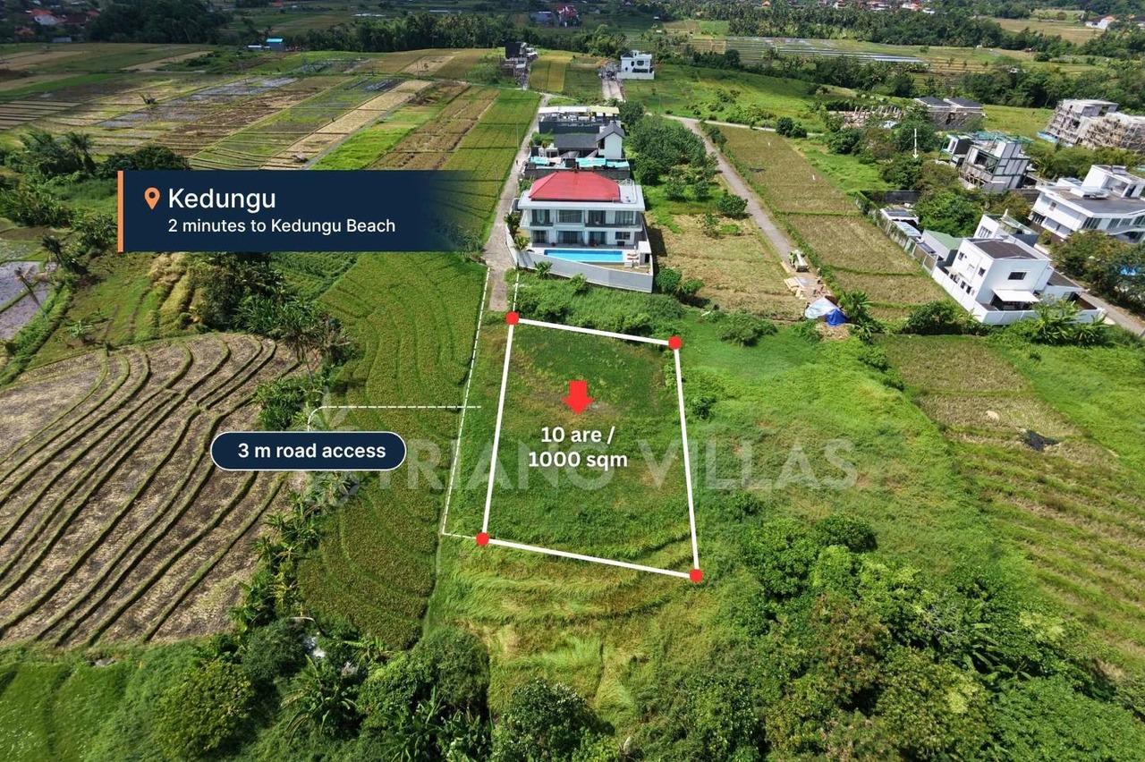 Splittable 10-Are Land For Leasehold