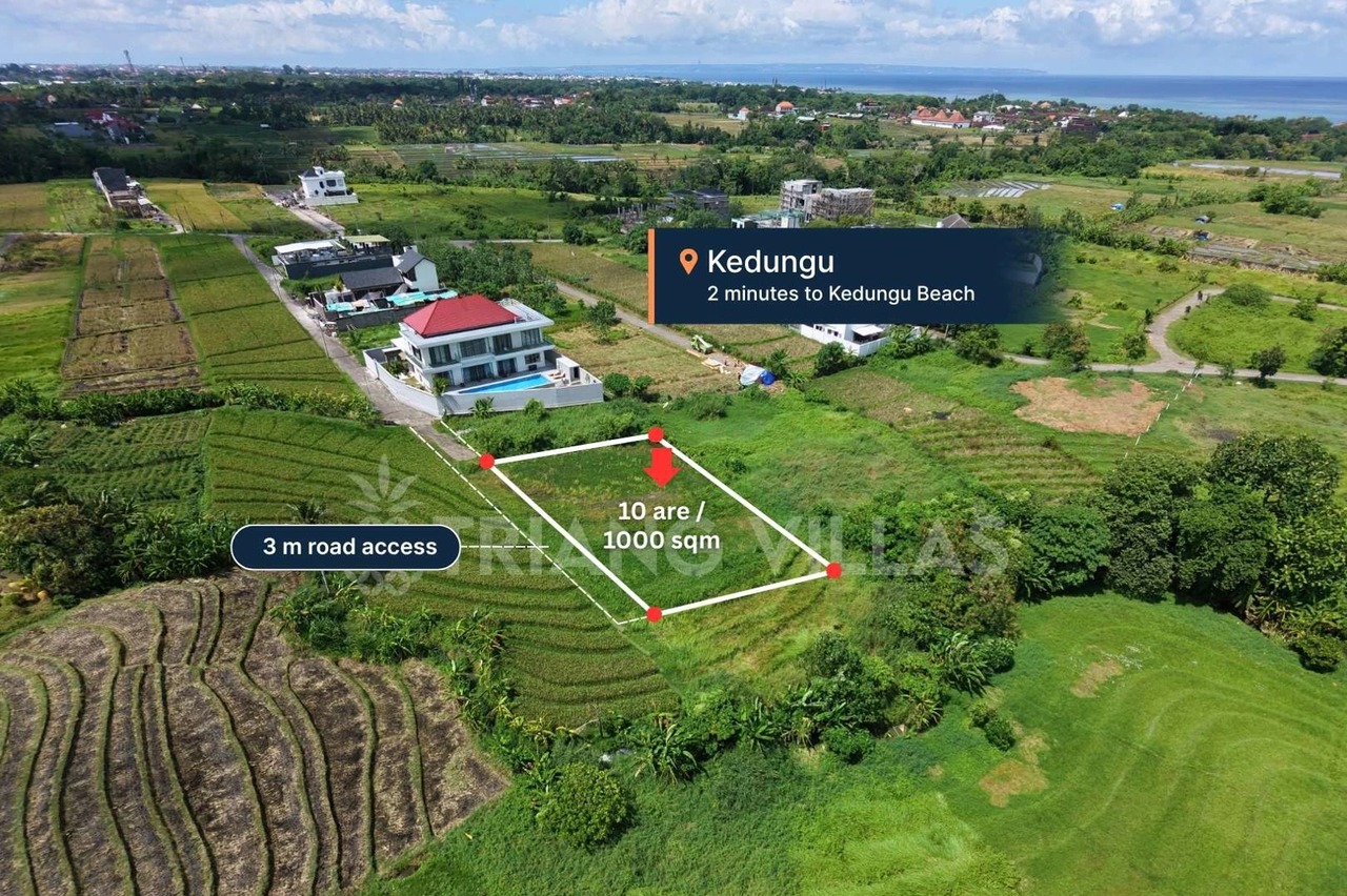 Splittable 10-Are Land For Leasehold