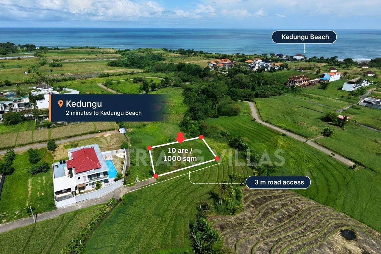 Splittable 10-Are Land For Leasehold