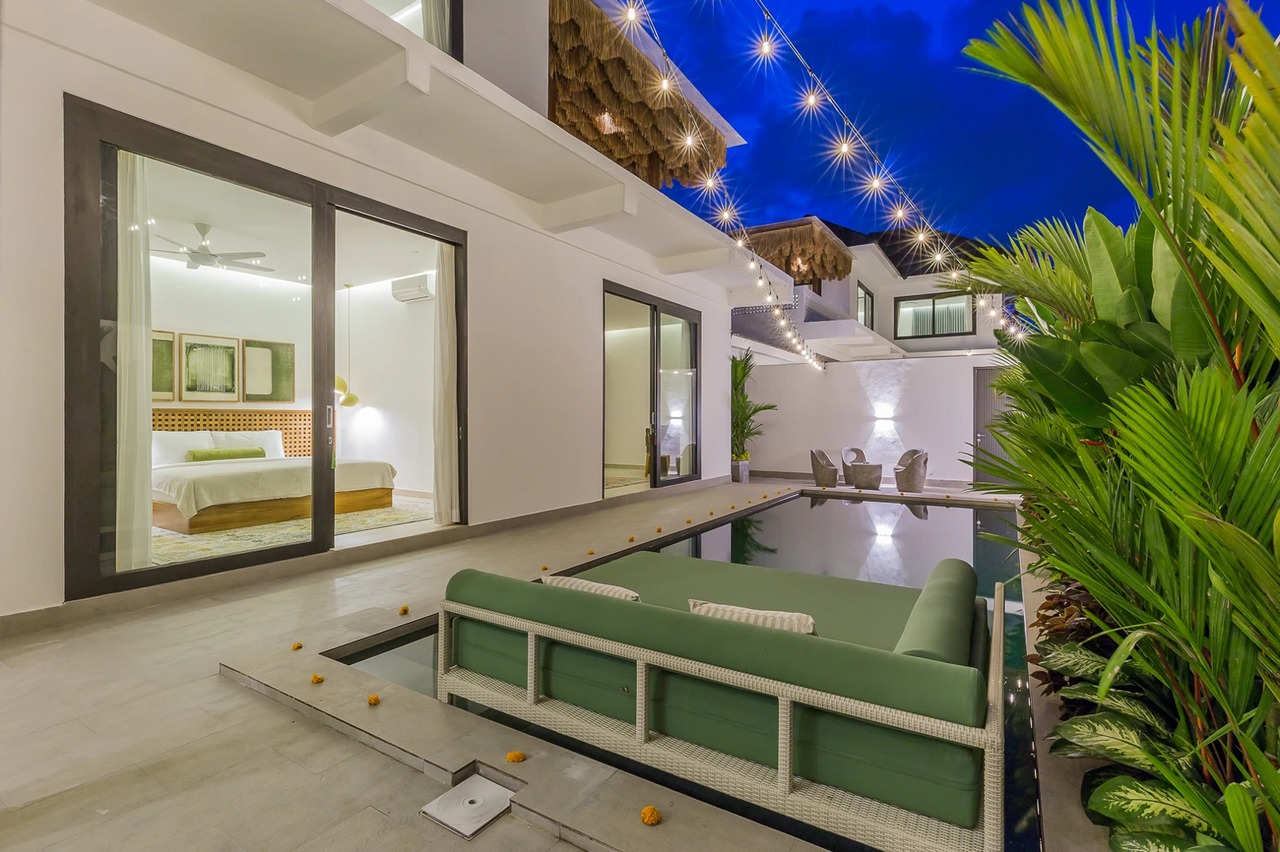  3BR Jade-Toned Designer Villa
