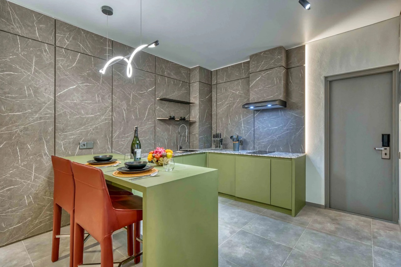 Polished 1BR Apartment w/ Rooftop Patio