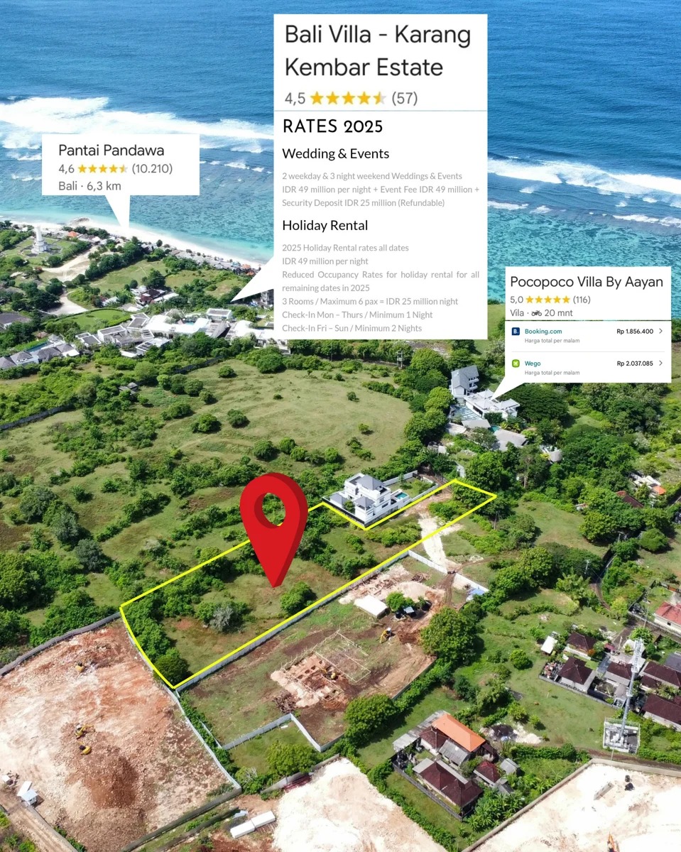 DO 65 - LAND FOR SALE IN PANDAWA BALI 