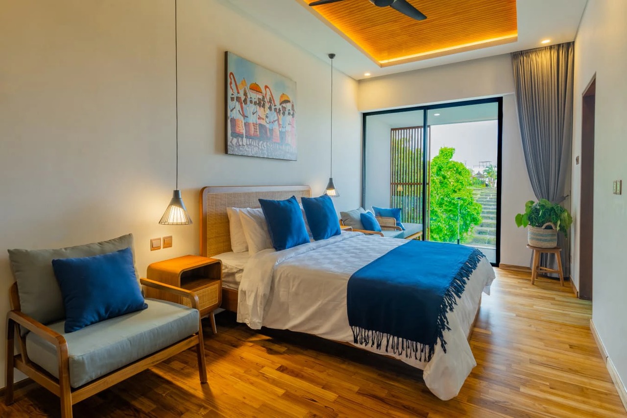 Stunning 4BR Villa with Rice Paddy Views