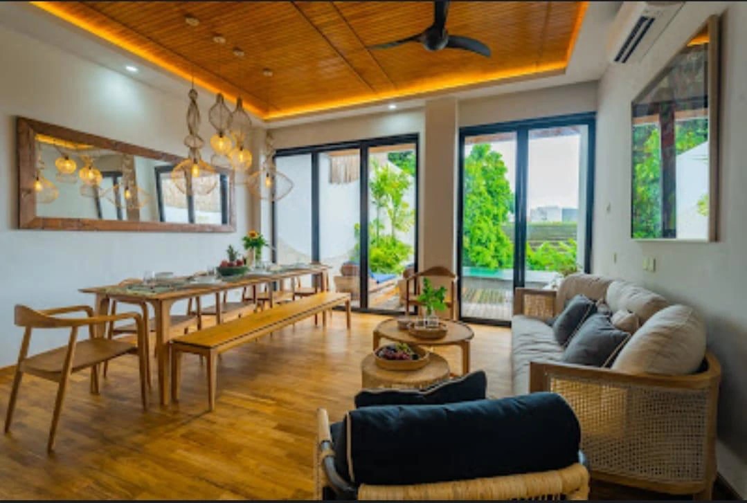 Stunning 4BR Villa with Rice Paddy Views