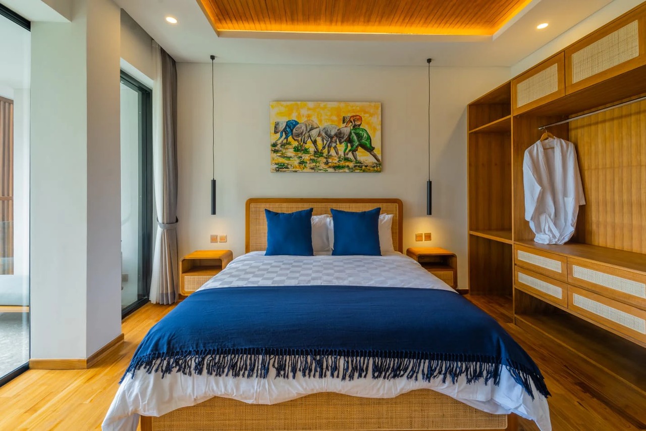 Stunning 4BR Villa with Rice Paddy Views
