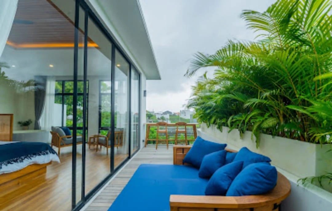 Stunning 4BR Villa with Rice Paddy Views