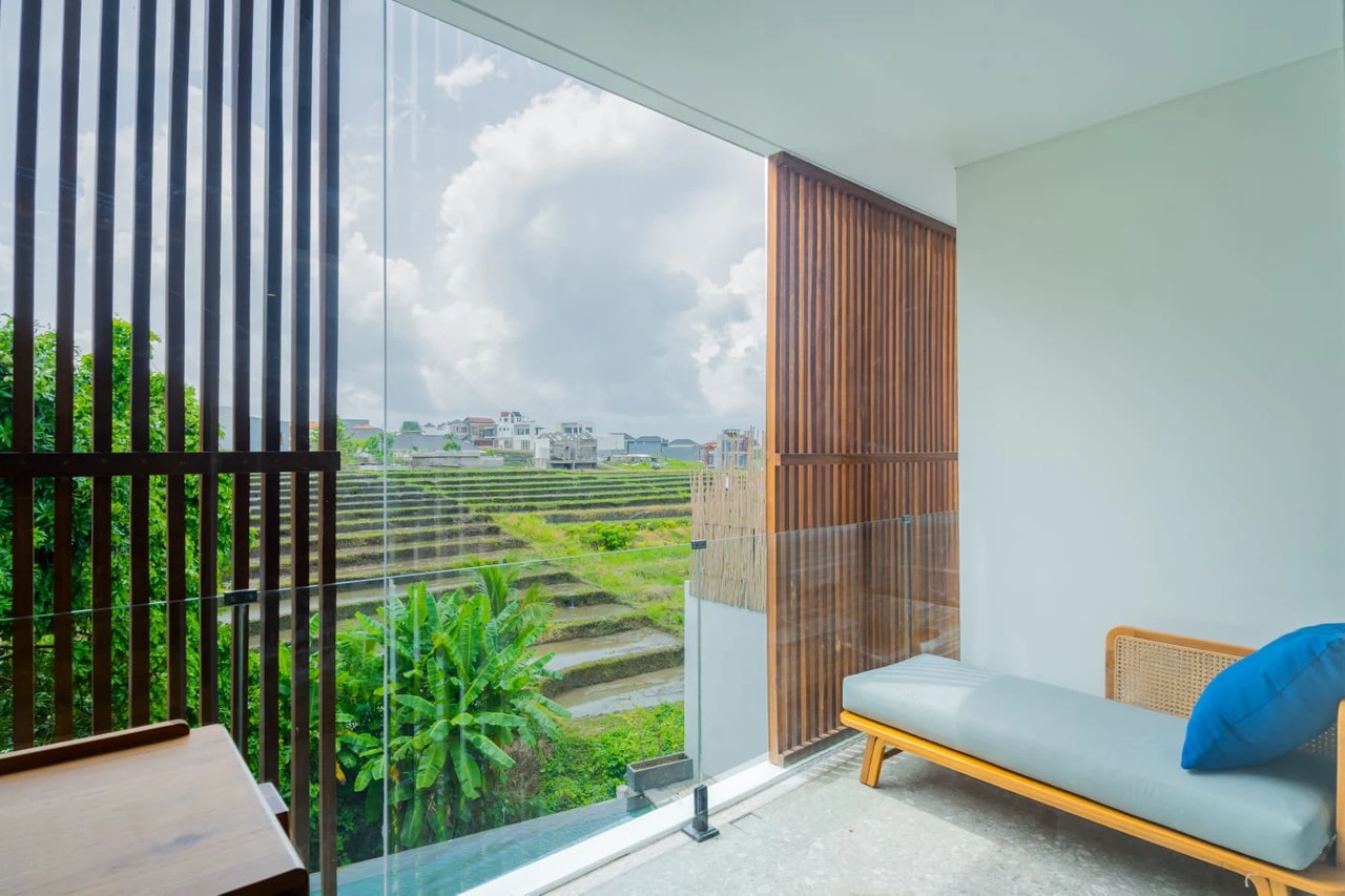 Stunning 4BR Villa with Rice Paddy Views