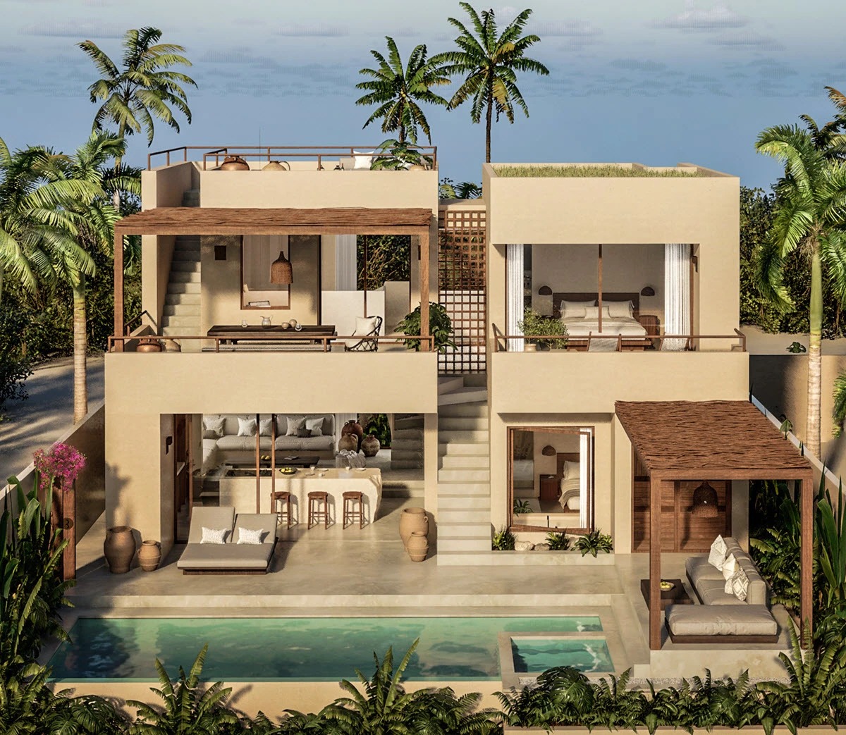 Exclusive Collection of 2 Bedroom Villas