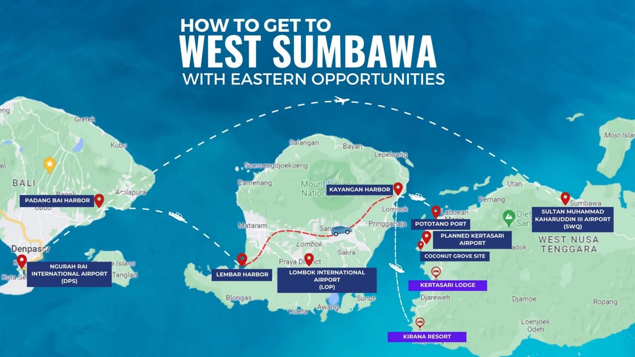 WEST SUMBAWA, Crystal Blue - 764m² Land