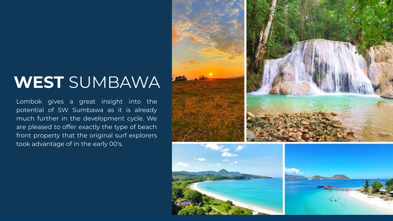 WEST SUMBAWA, Crystal Blue - 764m² Land