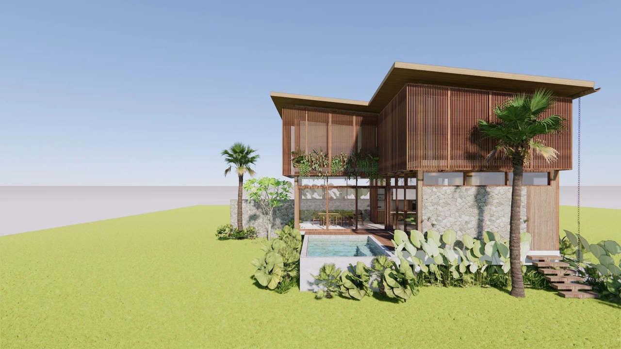 2 BD Villa Riem Seseh 
