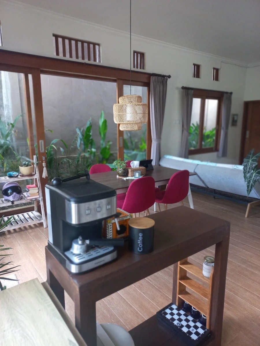 Minimalist 2BR Studio w/ Rice Field View