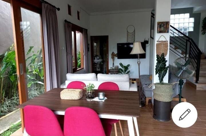 Minimalist 2BR Studio w/ Rice Field View