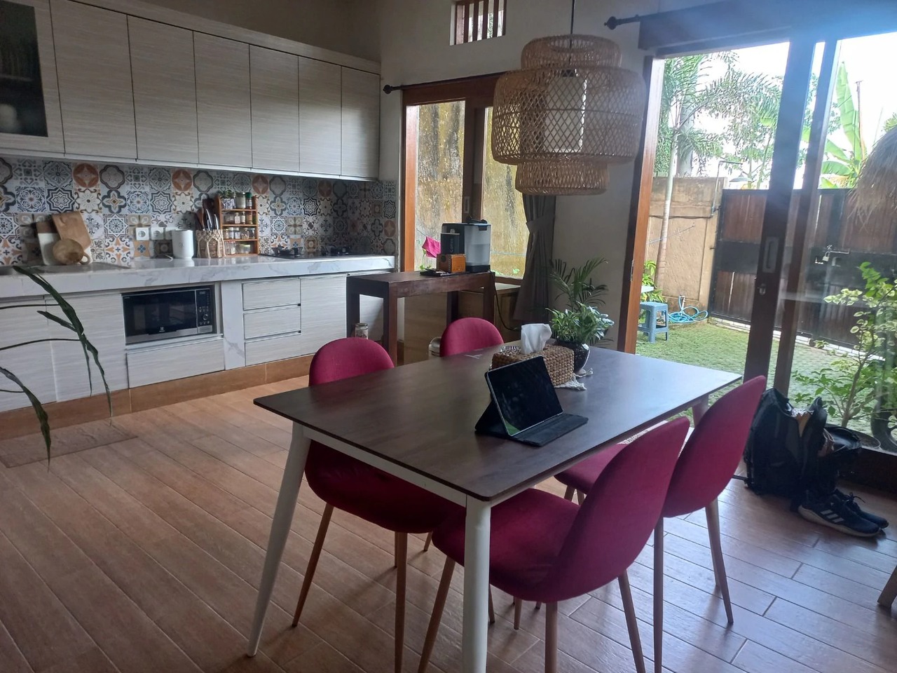 Minimalist 2BR Studio w/ Rice Field View