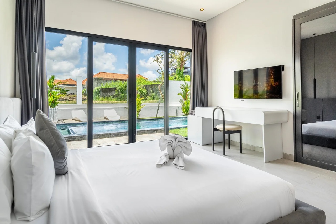2 BR Villa Rice Field View, Pererenan