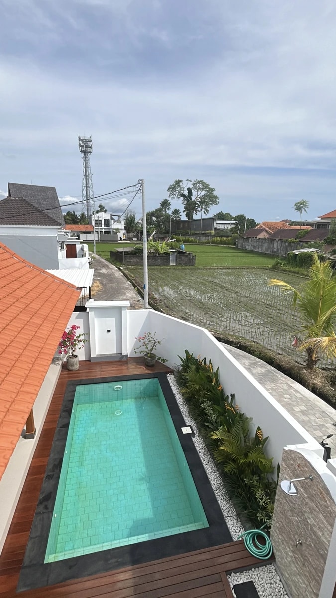 Stunning villa with view in Cemagi
