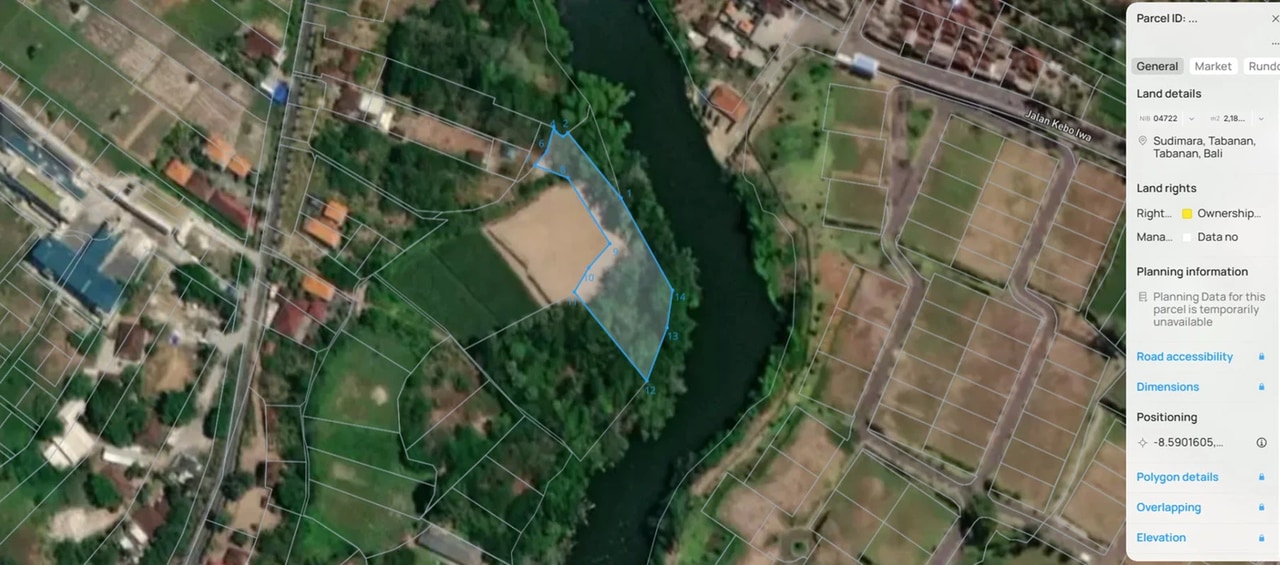 YEH GANGGA, 2,180 m² Riverfront Land