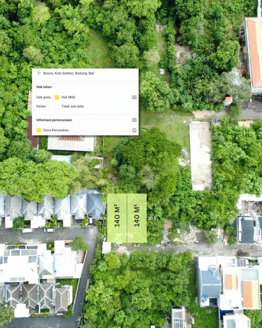 DO 128 - LAND FOR SALE IN NUSA DUA BALI