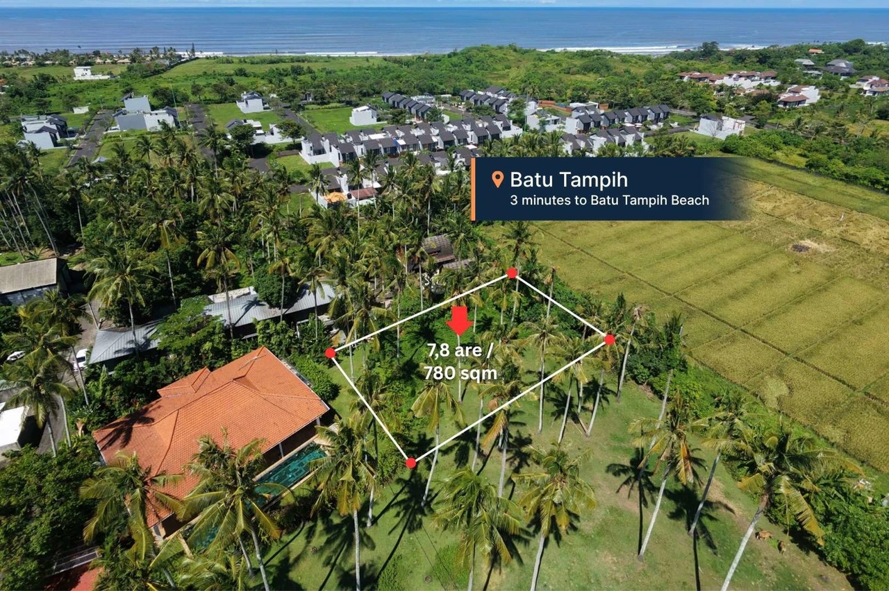 Great Location! 780 sqm Near Beach