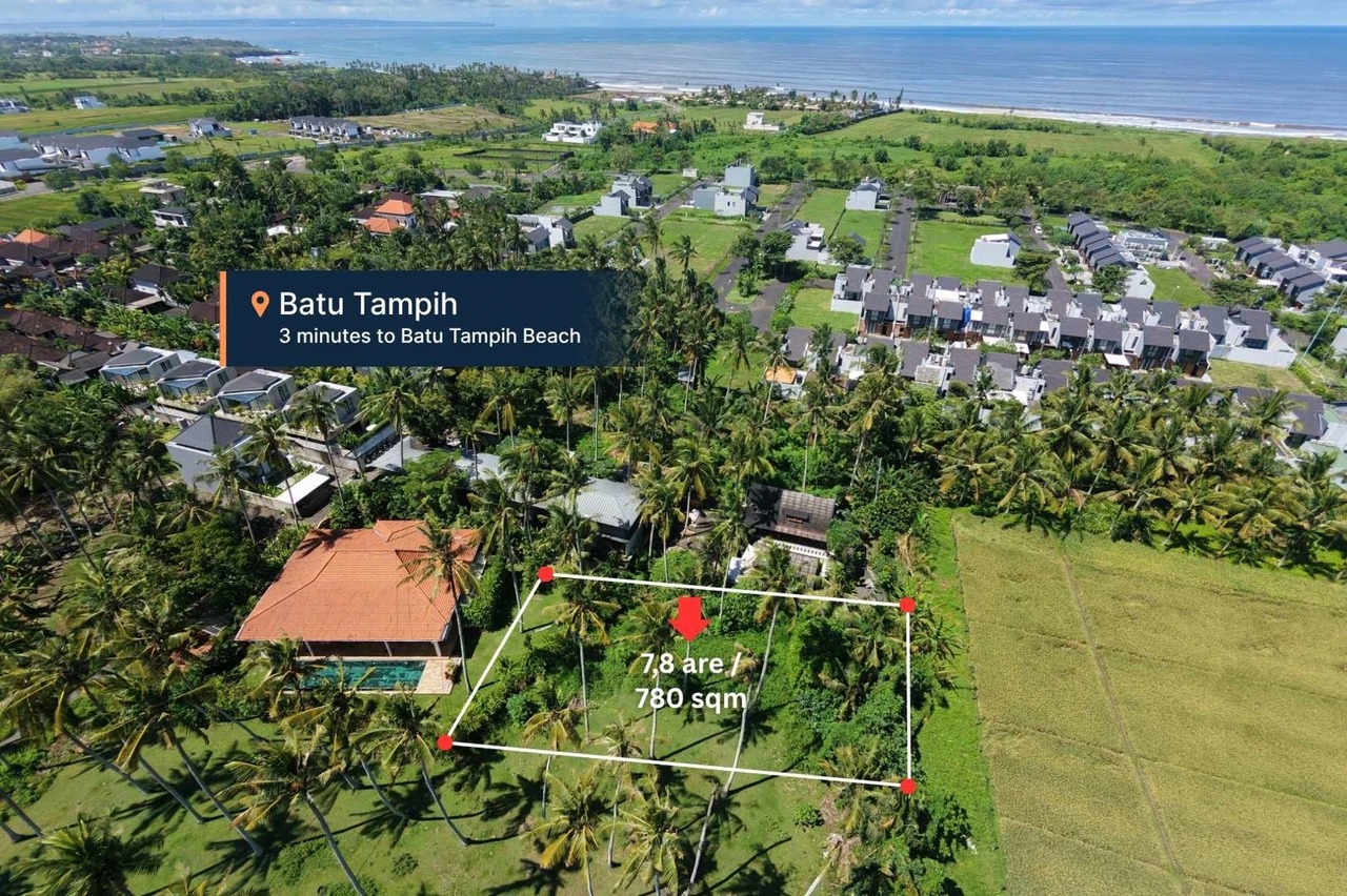 Great Location! 780 sqm Near Beach