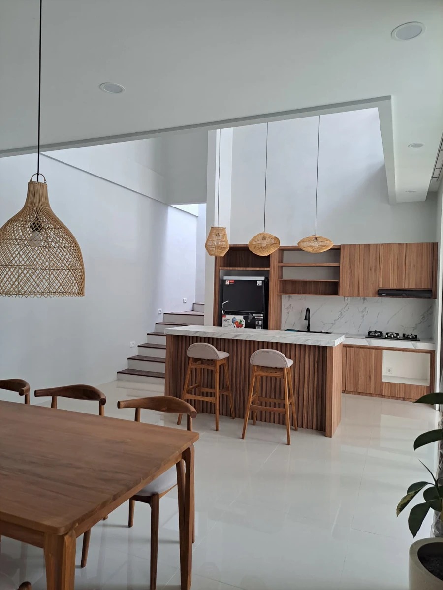 For rent modern design villa in umalas 