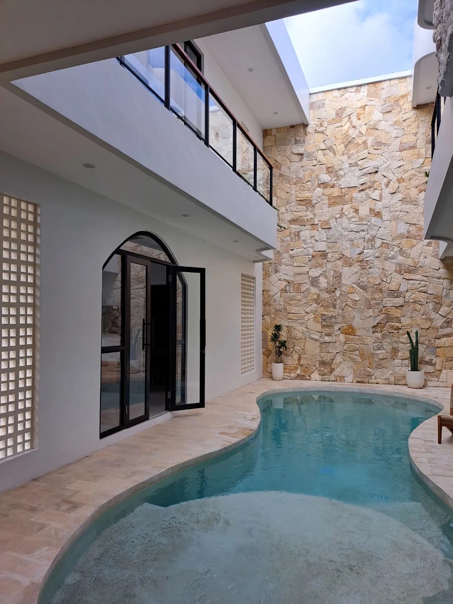 For rent modern design villa in umalas 