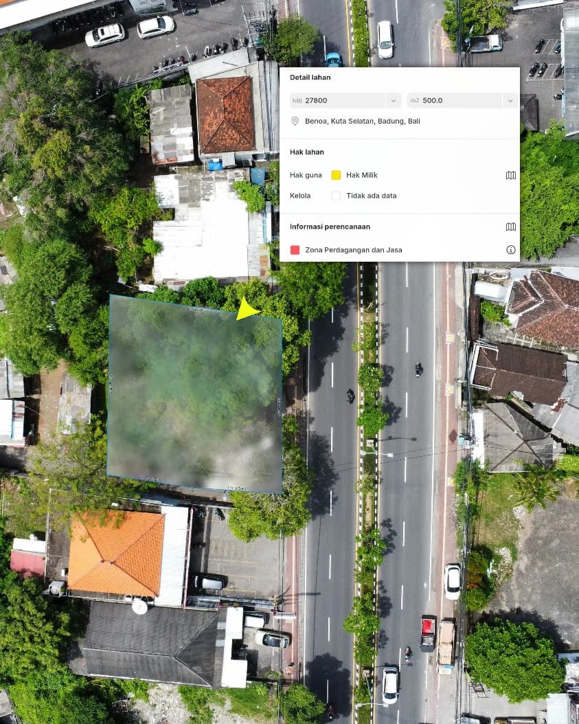 DO 127 - LAND FOR SALE IN NUSA DUA BALI