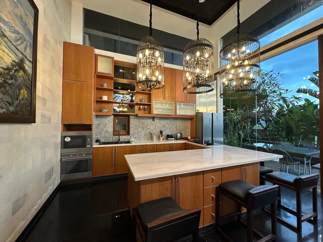Stunning 3BR Villa with Rice Fields View