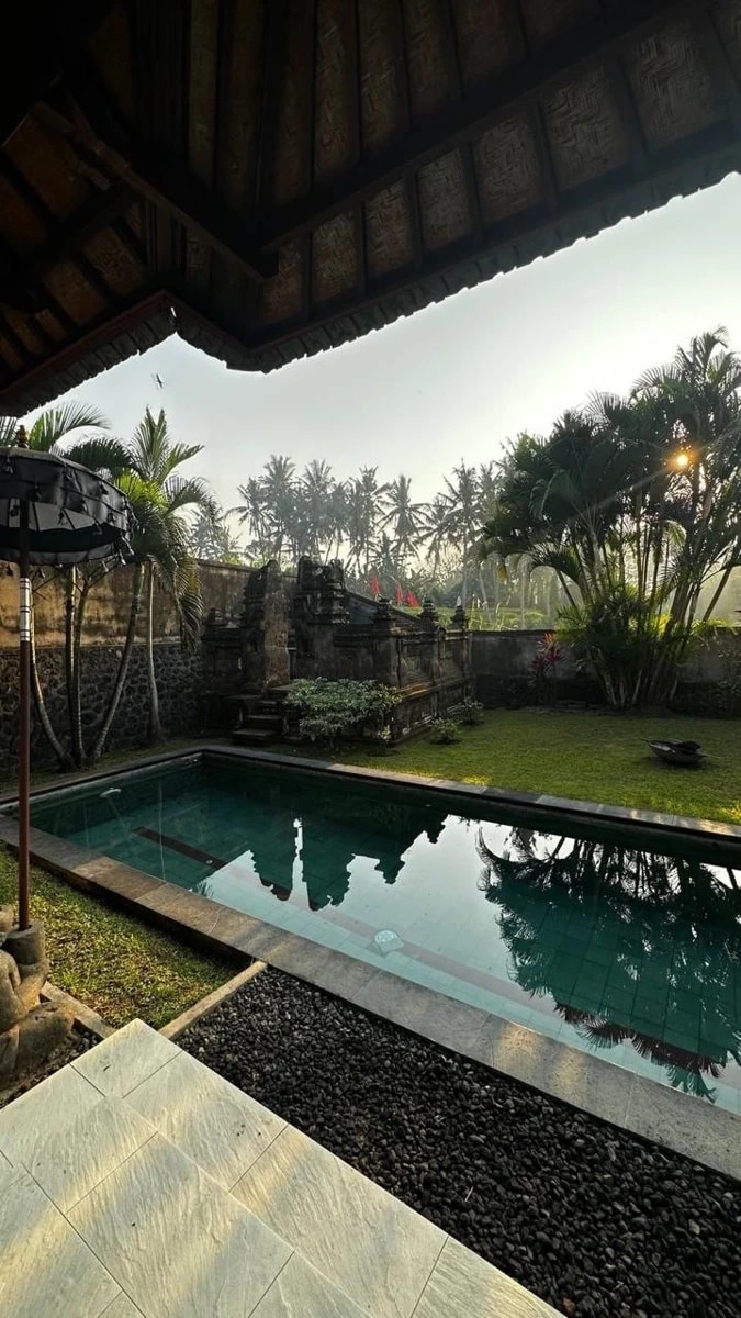 Private 2BR Villa with Rice Field & Volc