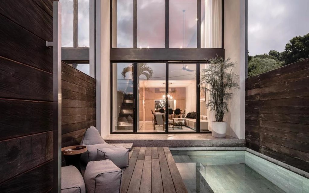 Modern 2BR Townhouse w/ Plunge Pool