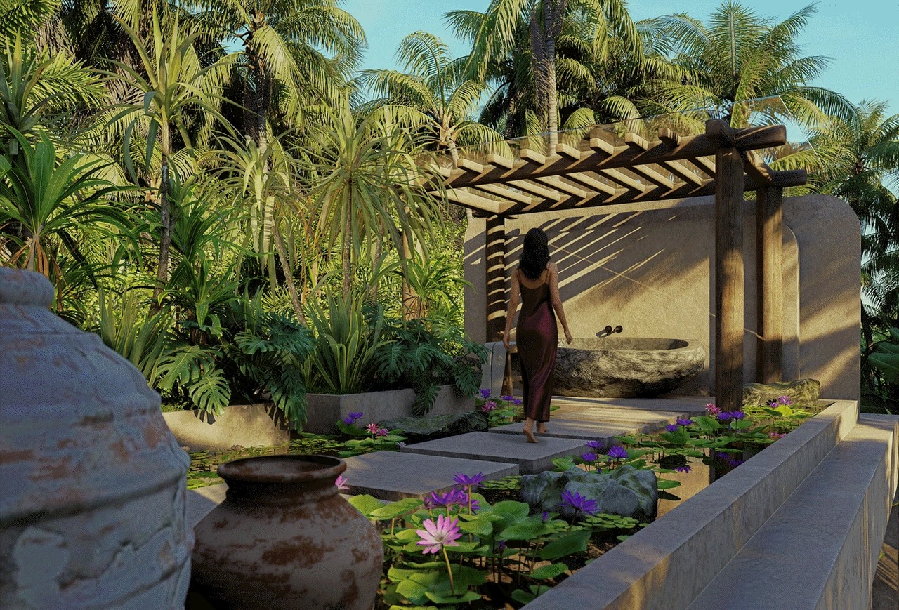 3 Bedroom Afro-Bohemian Villa