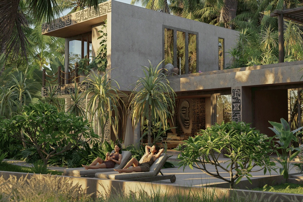 3 Bedroom Afro-Bohemian Villa