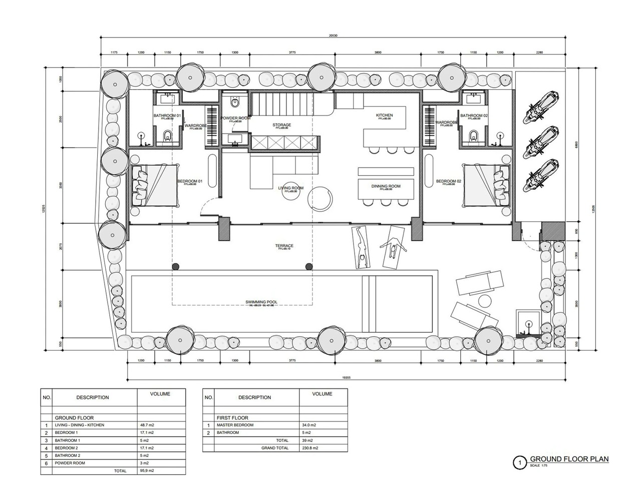 3 Bedroom Afro-Bohemian Villa