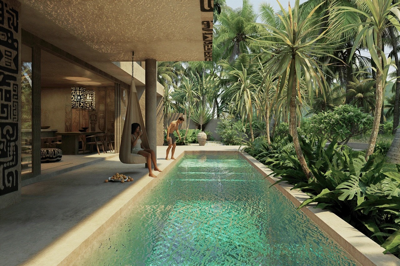 3 Bedroom Afro-Bohemian Villa