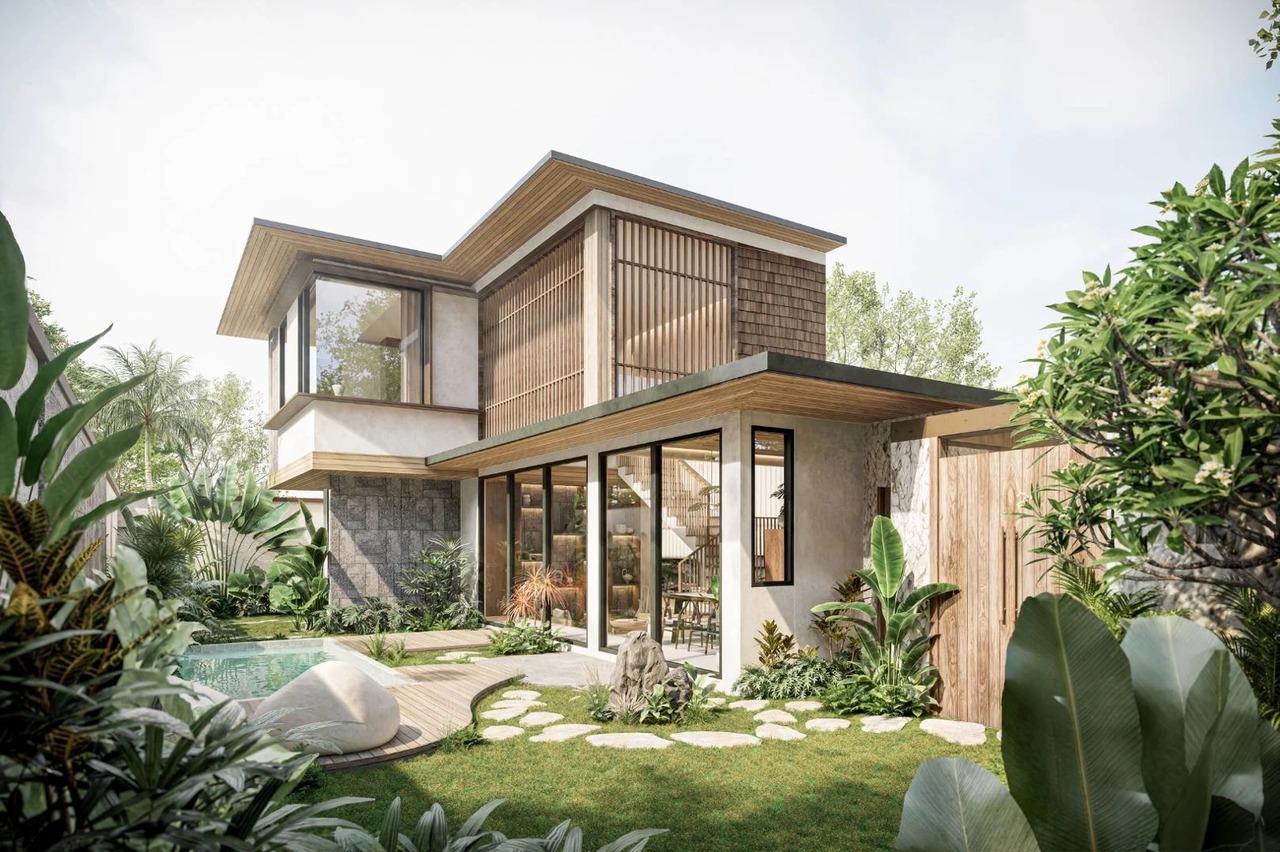Modern Tropical Villa 3 Bedrooms Kedungu